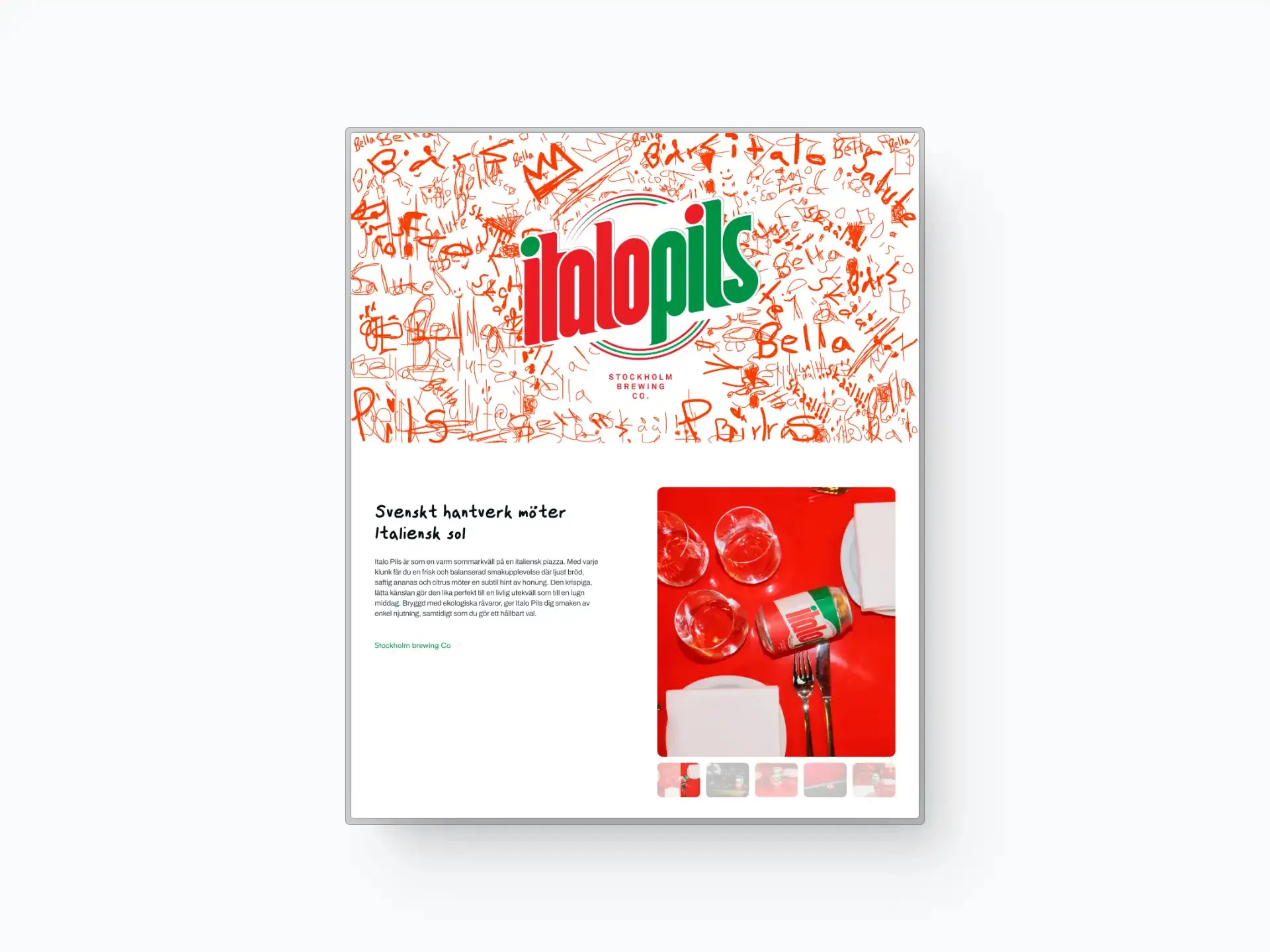 The ItaloPils website